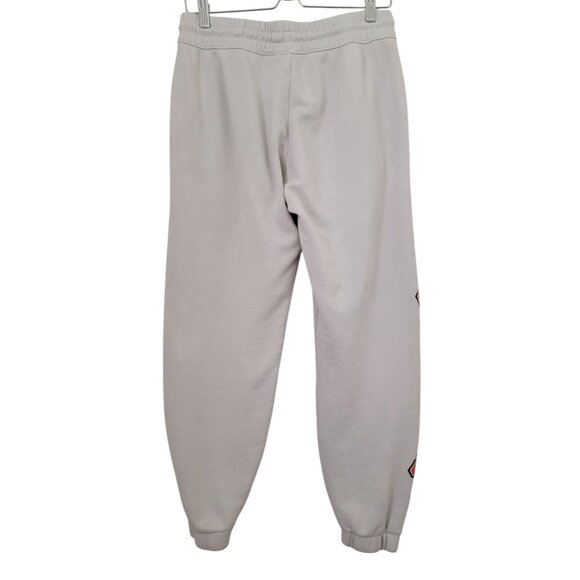 Adidas Originals Script Taupe Pants Joggers With Trefoil Logo Men's Size M - Picture 2 of 7